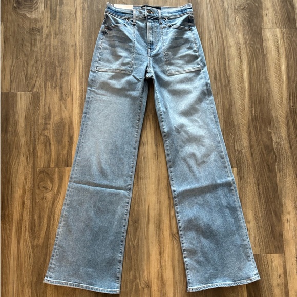 Crosbie Slim Wide-Leg Jean (Amethyst) - Picture 6 of 6